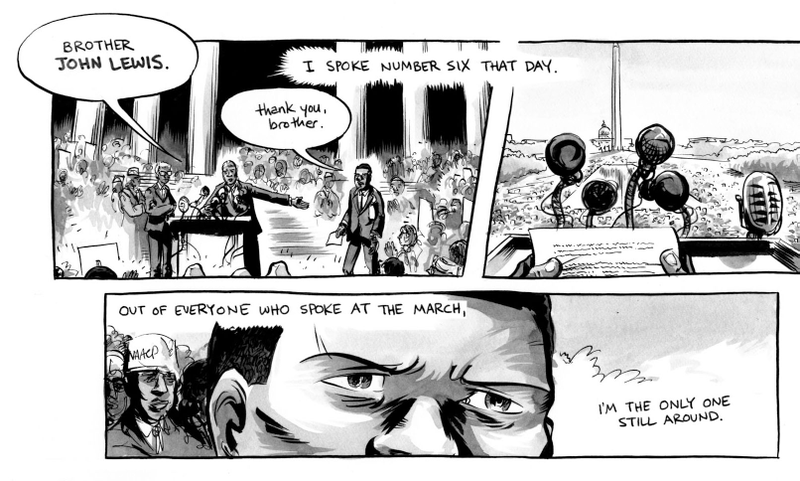 Illustration for article titled John Lewis’ March offers a harrowing look at the civil rights movement